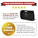 Black Mini Dehumidifier by GERO Rechargeable Renewable Small Moisture Eliminator JR for Bathroom Bedroom Laundry Room Kitchen Cabinet Gun Safe Pantry and More! Prevent Mold Mildew & Musty Odors-Single