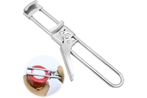 Jar Opener, Adjustable Multifunctional Bottle Opener, Stainless Steel Gripper Openers, Kitchen Accessories for Weak Hands, Se