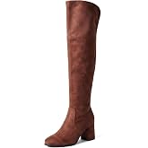 J. Adams Brandy Over The Knee Boot - Trendy Low Block Heel Suede Thigh High
