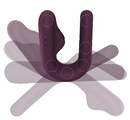 MYSTERYVIBE Crescendo violett | Luxus-Vibrator | Klitorisstimulation | Appsteuerung