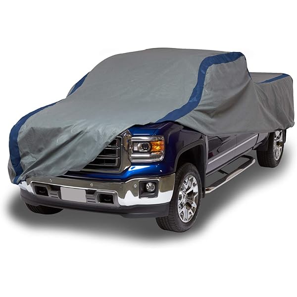 Amazon Com Duck Covers Weather Defender Pickup Truck Cover For Crew Cab Long Bed Dually Trucks Up To 22 Automotive