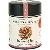 The Tao of Tea, Cranberry Orange Herbal Tea, 4 Ounce Tin