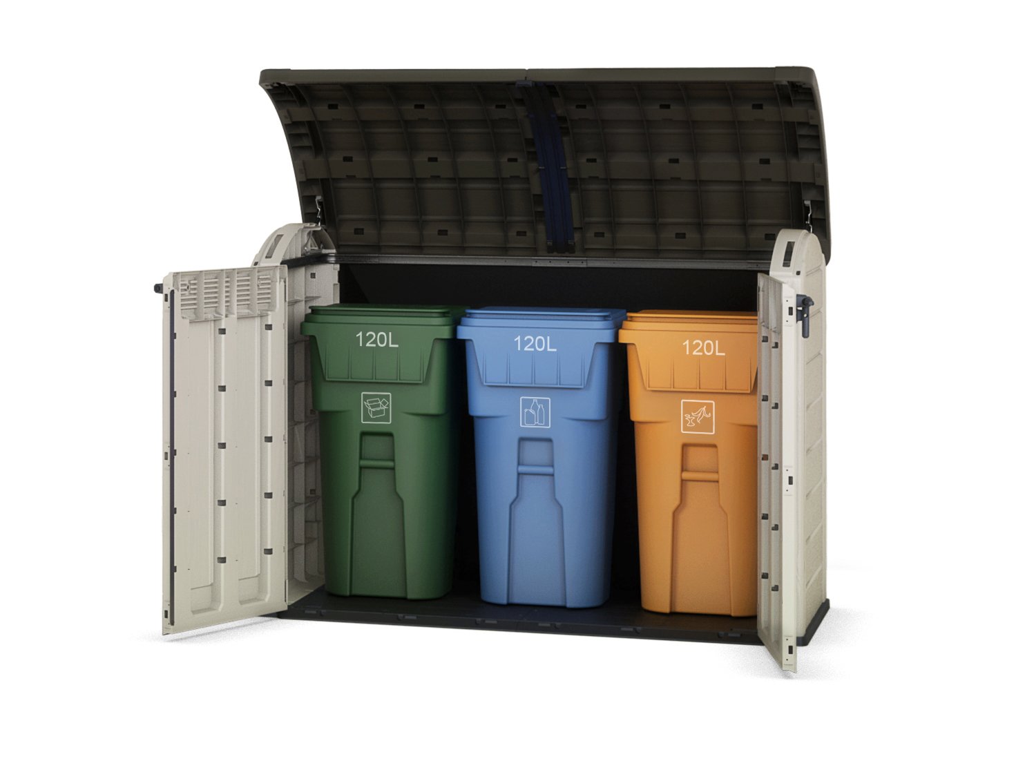 keter store-it out ultra outdoor plastic garden storage