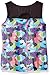 Jacques Moret Girls' Spotted Strokes Gymnastics Printed Tank