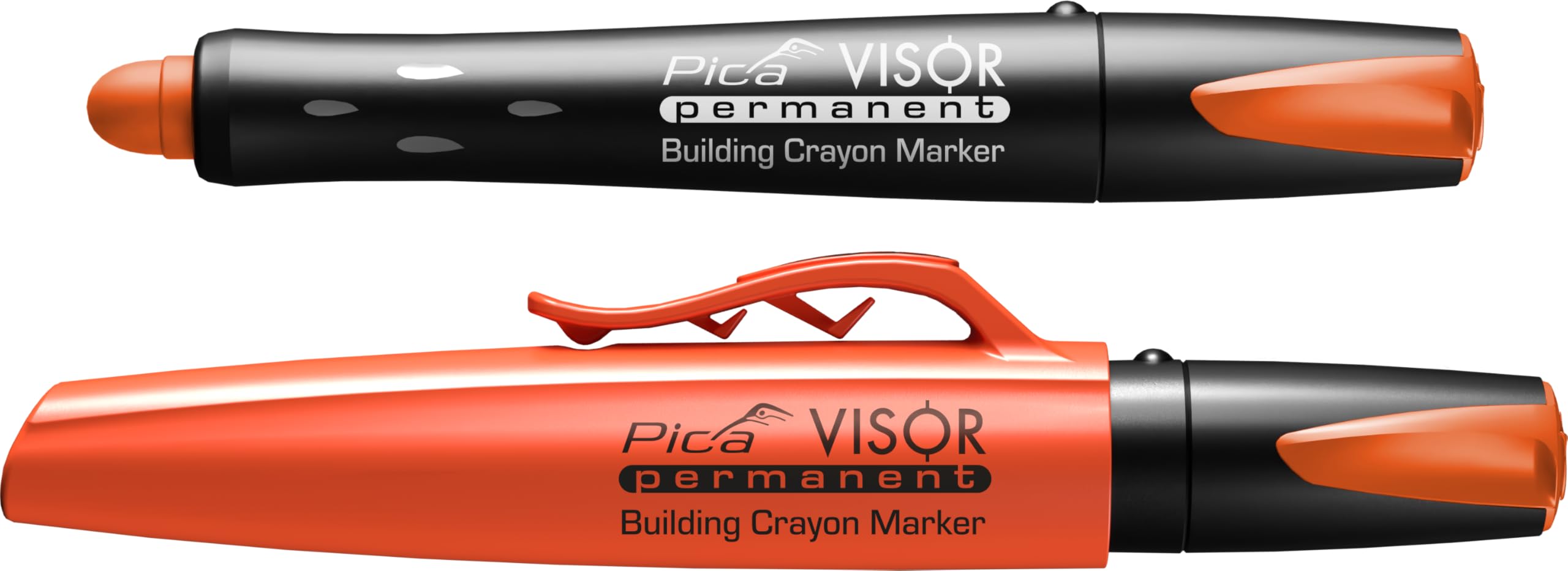 Pica Visor Permanent Refillable Longlife Industrial Marker Fluo-Orange 990/054