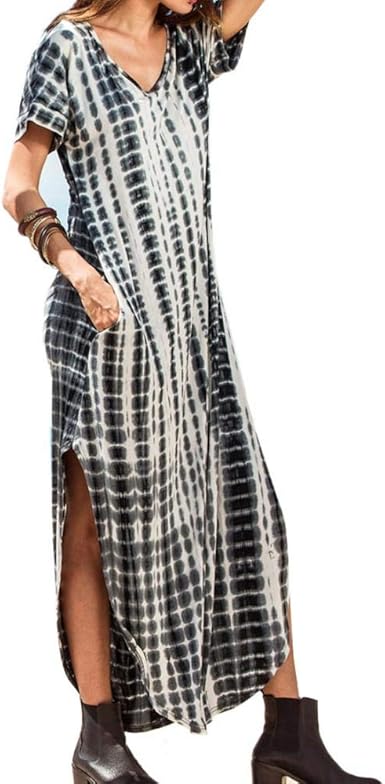 amazon short sleeve maxi dress