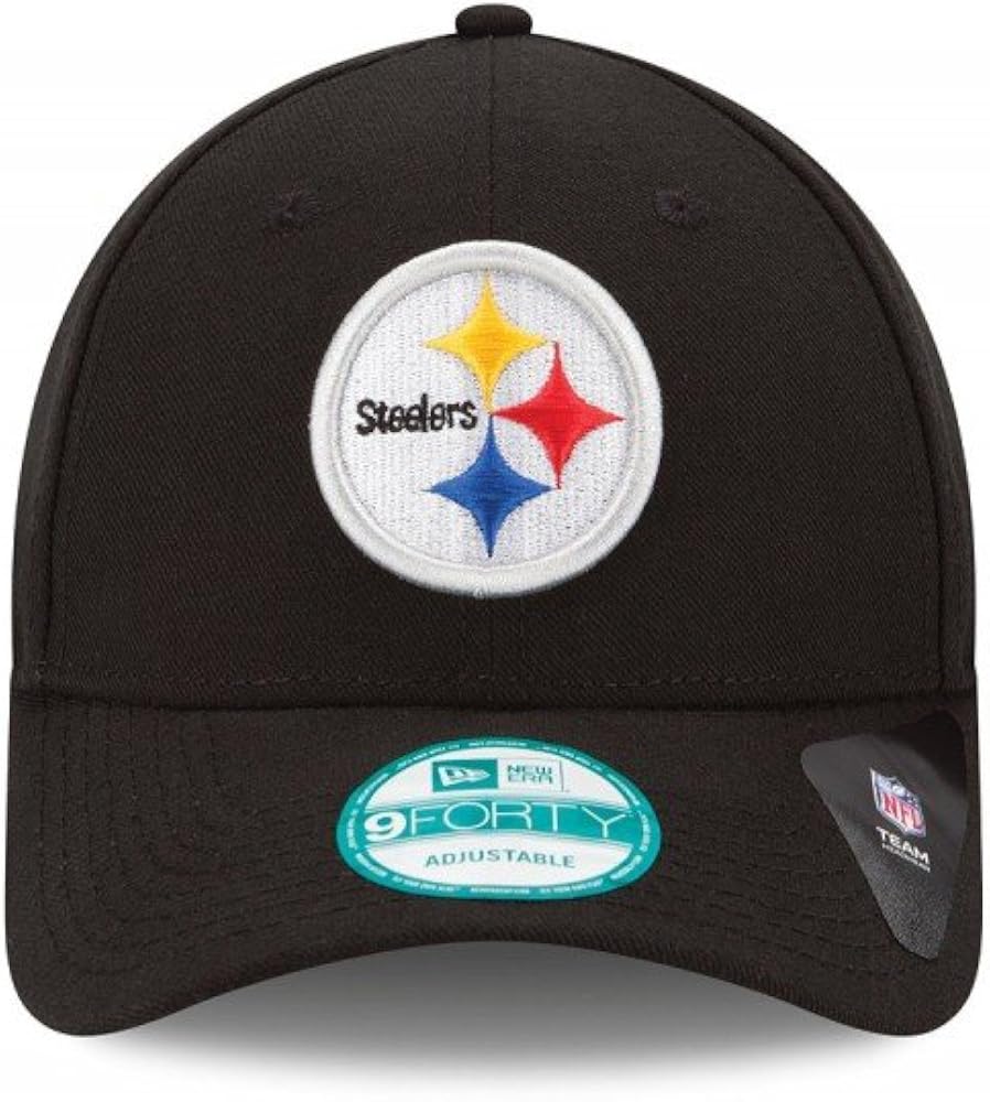 New Era The League 9Forty Adjustable Cap Pittsburgh Steelers Black - Image 3