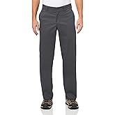 Dickies Active Waist Regular Fit Pants, Charcoal, 38 32