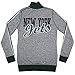 Girls NY Jets Athletic Thermal Half-Zip Sweatshirt L(11/13) Grey