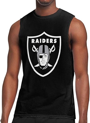 raiders sleeveless t shirt