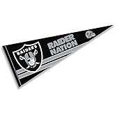 Las Vegas Raiders Raider Nation Pennant Banner Flag