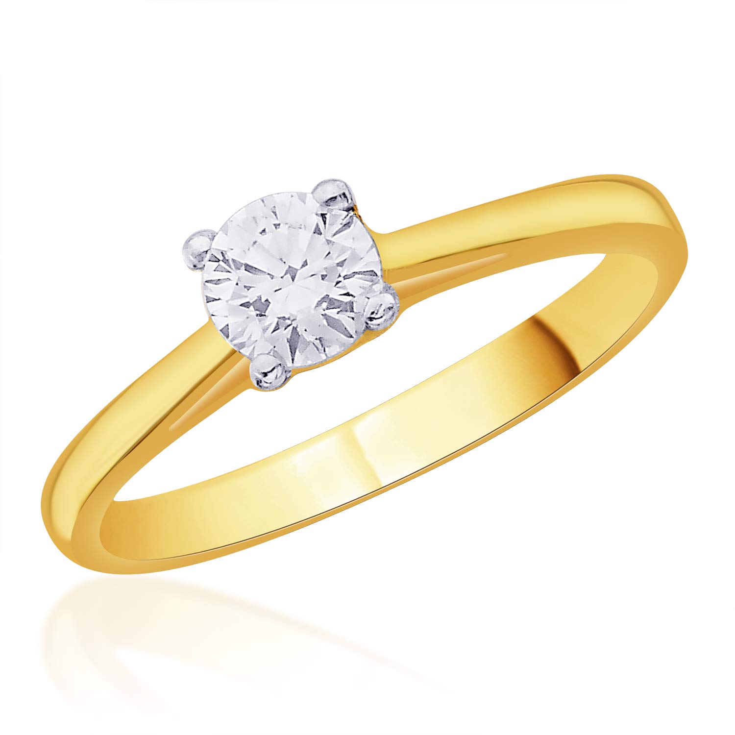 Buy Karatcraft Com 22k 916 Yellow Gold Ring For Women At Amazon In