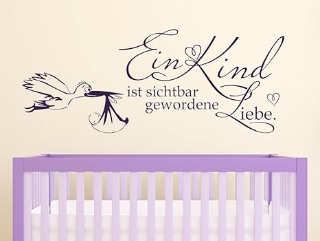 Grazdesign Wandsticker Kinderzimmer Jungemädchen Ein Kind