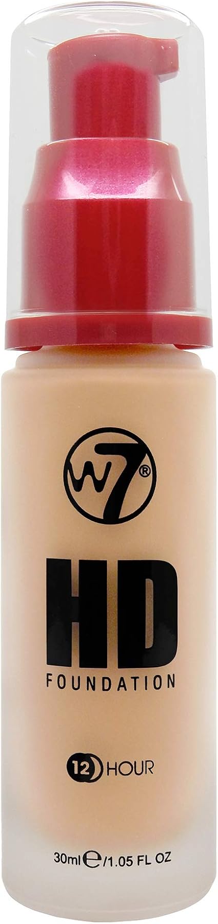 w7 hd foundation creme brulee