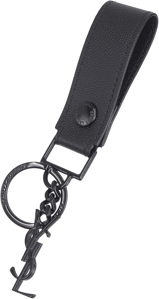 Amazon Co Jp サンローラン Saint Laurent Paris キーホルダー キーリング 5123 Bty0u 1000 並行輸入品 服 ファッション小物