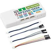 Waveshare RP2350-GEEK Development Board, Based On RP2350 Microcontroller, with 1.14inch 65K Color LCD, USB Debugging Downloader, with White Plastic Case