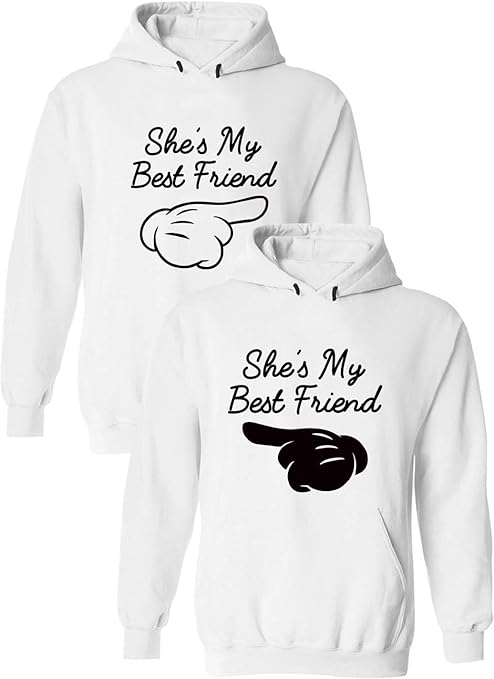 Beste Freunde Pullover Für 2 Best Friends Pullover für Zwei Mädchen Sister Beste Freunde Hoodie Set