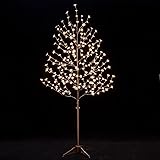 TYBEEU 6ft Lighted Cherry Blossom Tree with 240