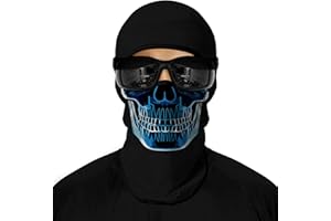 WYSUMMER 3D Balaclava Full Face Mask,Skull Face Shield Motorcycle Head Cover Headwear Mask Ghosts Skull Cover for Men Women