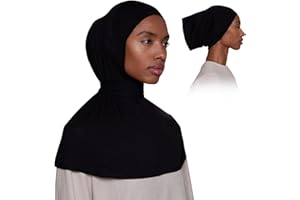 Slip-on Instant Premium Jersey Hijab with Undercap - Buttery Soft, Lightweight Hijab with Innovative Tie-Back Design