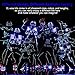 ZITRADES EL Wire Neon Lights White 15ft, Portable Neon Glowing Wire with Battery Pack for Parties, Halloween, Blacklight Run, DIY Decoration (15ft, White)