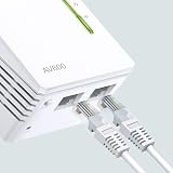 TP-Link TL-WPA4221 KIT AV600 Powerline WiFi Extender 300Mbps 2+1 Ethernet UK view 5