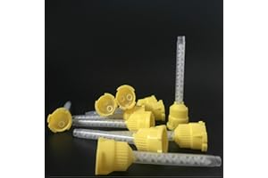 PLUTUSDENTAL Yellow Dental Mixing Tips 48pcs