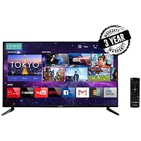 Croma 109 cm (43 Inches) Full HD Smart LED TV EL7345 (Black) (2019 Model)