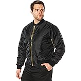 Rothco Conceal-Ops MA-1 Flight Jacket – Bomber Style Cold Weather Discrete Carry Coat
