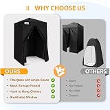 Eagle Peak Flex Ultra Compact 1.2x1.2 m Pop-Up Canopy Sun Shelter Changing Room view 8