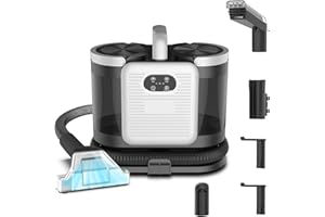 Machine portable de nettoyage de tapis avec technologie à vapeur pour tapis et tissus d'ameublement, nettoyeur de canapé prof