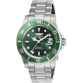 Invicta Pro Diver Men 40mm Stainless Steel Steel Green dial PC32 Quartz