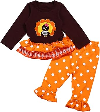 thanksgiving ruffle outfit