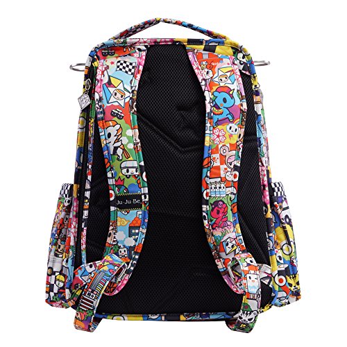Ju-Ju-Be Tokidoki Collection Be Right Back Backpack Diaper Bag, Sushi Cars - Thumbnail 3