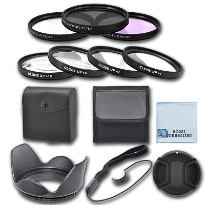 67mm High resolution Pro series Multi Coated HD 3 Pc. Digital Filter Set  67mm Pro Series 4pc HD Macro Close Up Filter Set 1 2 4 10  Hard Tulip Lens