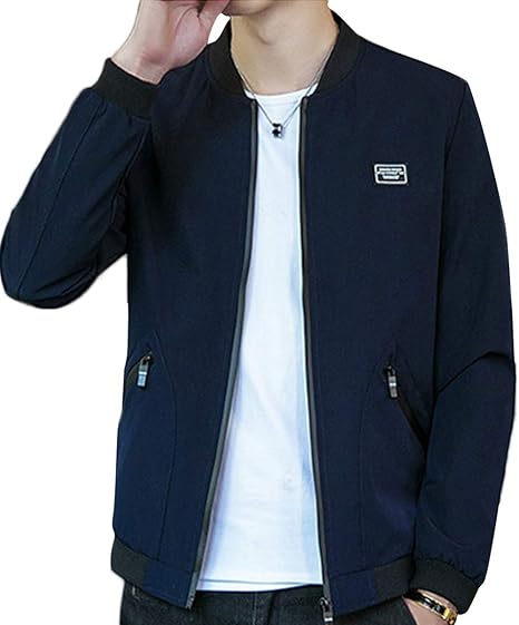 Amazon ジャケット メンズ ブルゾン カジュアル ジャンパー 無地 春秋冬 おおきいサイズ アウター コート ジャケット 通販