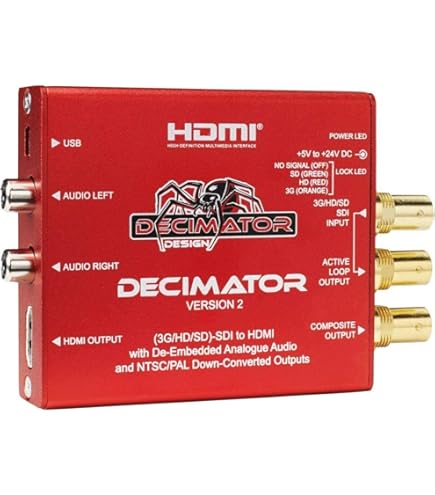 AJA Hi-Plus 3G-SDI HDMI ミニコンバーター Amazon.com: AJA Hi5-Plus 3G-SDI to HDMI Mini Converter