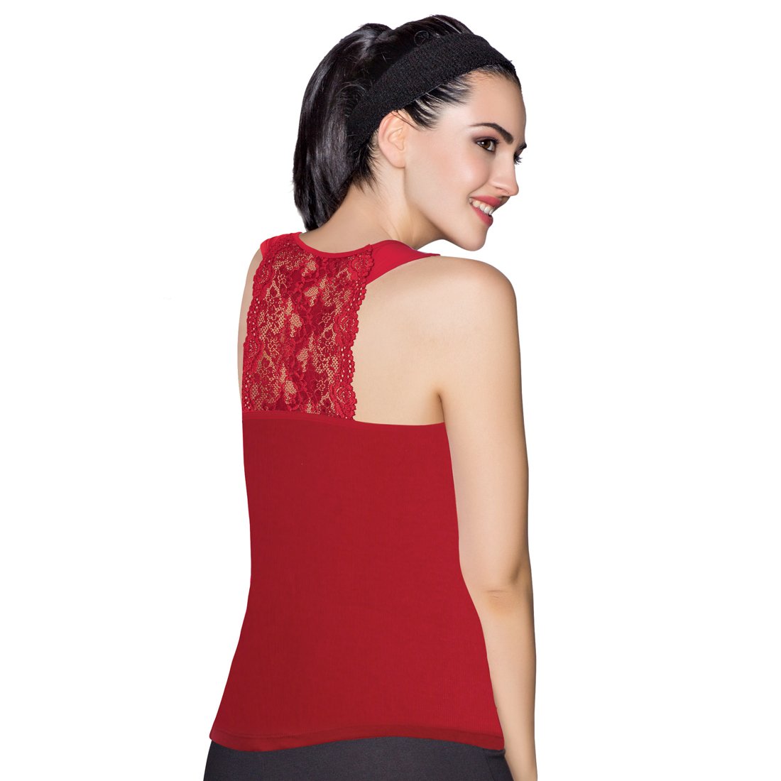 enamor women's cotton racerback topenamor women's cotton racerback top