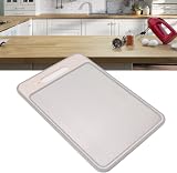 Atyhao Thaw Mat Sink Defroster Board for Frozen Meat - Wheat Straw Color view 2