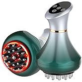 Lymphatic Drainage Massager, Anti-Cellulite Massager For Body Cellulite and Thigh & Belly Stretch Marks Reduction, Handheld Massage tools for lymphedema & lipedema, Sciatica Nerve pain relief Devices