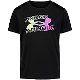 Under Armour Boys Short Sleeve Logo Graphic T-Shirt, Lightweight & Breathable, Relaxed Fit