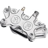 Performance Machine Replacement 4-Piston Brake Caliper (125x4R) (Chrome)