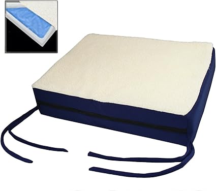 Amazon Com Premium Comfy Orthopedic Gel Memory Foam Seat Cushion