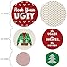 Big Dot of Happiness Ugly Sweater - Christmas Party Giant Circle Confetti - Holiday Party Decorations - Large Confetti 27 Count