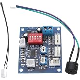 HiLetgo DC 12V 5A PWM PC CPU Fan Temperature Control Speed Controller Board Speed Controller Temperature Probe Buzzle