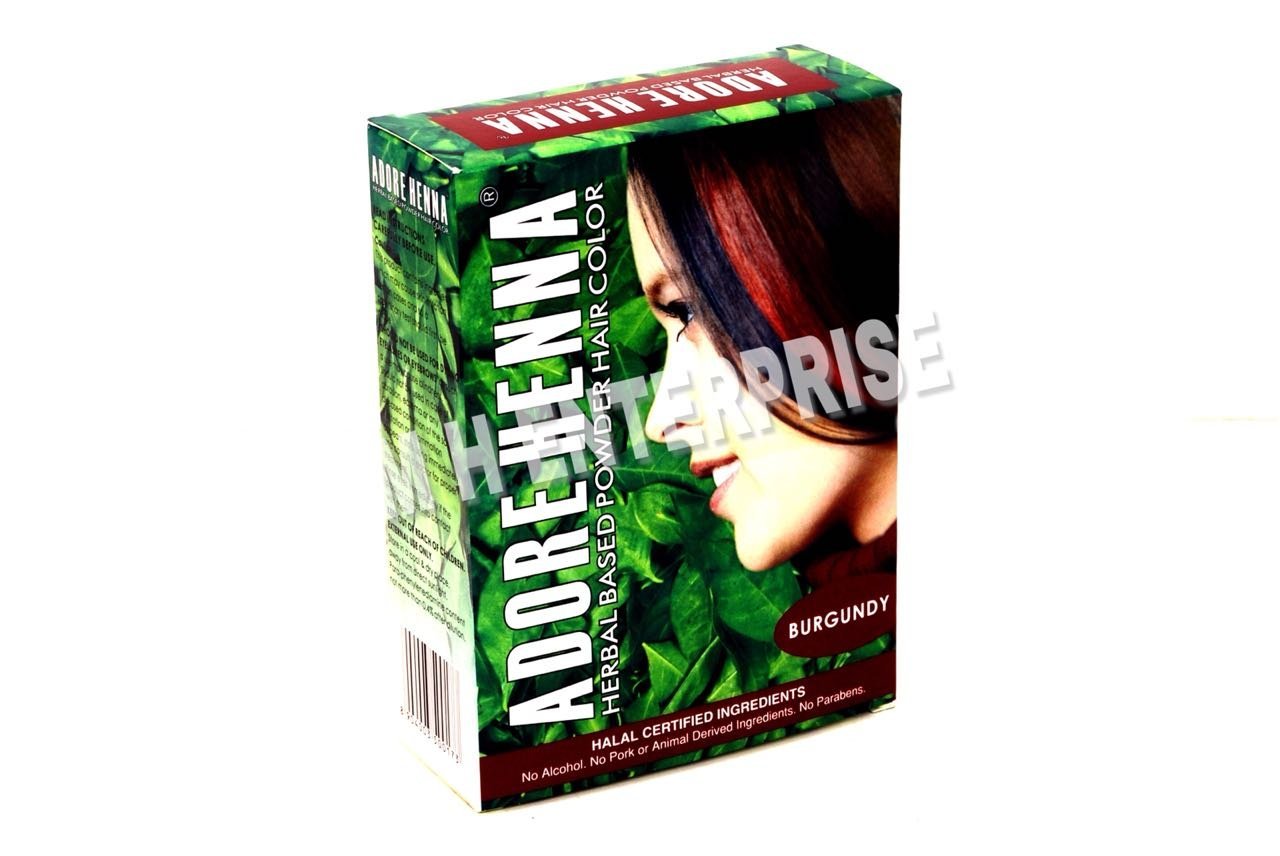 Buy ADORE HENNA & ADORE NATURALS Herbal Based Hair Color Powder