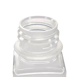EISCO - Pack of 12, 60mL Square Polypropylene