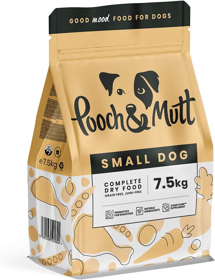 Pooch & Mutt Complete Small Dog Dry Dog Food (Grain Free & 100