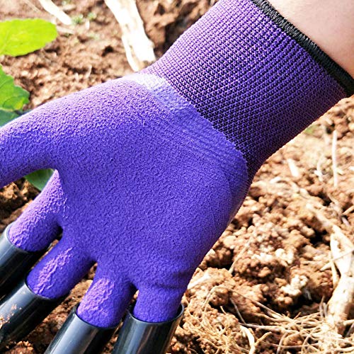 Garden Claw Gloves, Waterproof and Breathable Garden Gloves for Digging
