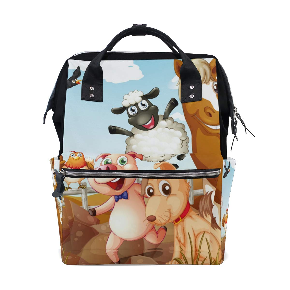 farm diaper bag
